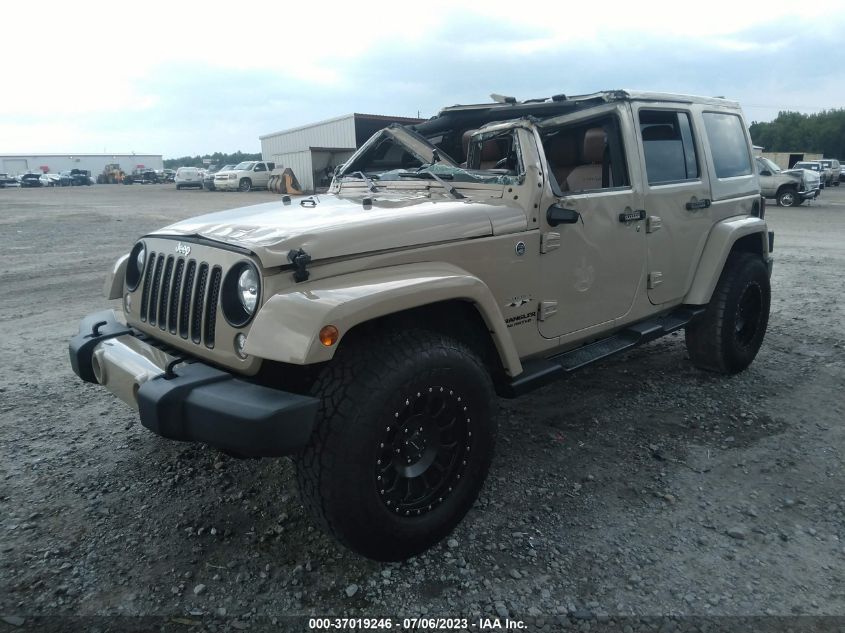 2016 JEEP WRANGLER UNLIMITED SAHARA - 1C4HJWEG8GL316909