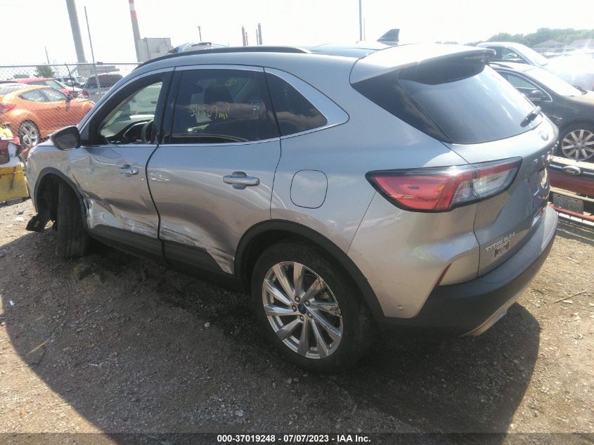 2021 FORD ESCAPE TITANIUM HYBRID - 1FMCU9DZXMUA10348