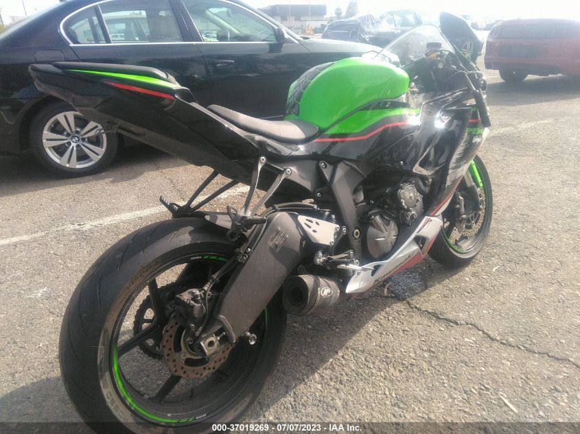 2022 KAWASAKI ZX636 K JKBZXJH17NA013731