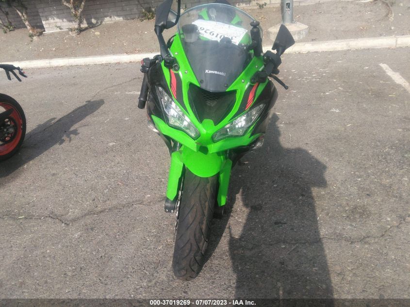 2022 KAWASAKI ZX636 K JKBZXJH17NA013731