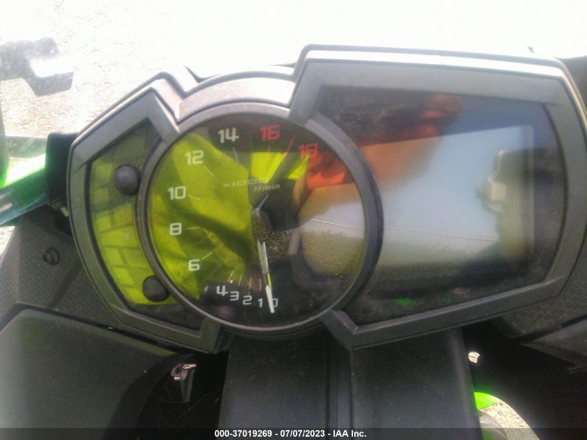 2022 KAWASAKI ZX636 K JKBZXJH17NA013731