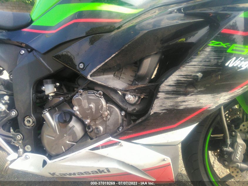 2022 KAWASAKI ZX636 K JKBZXJH17NA013731