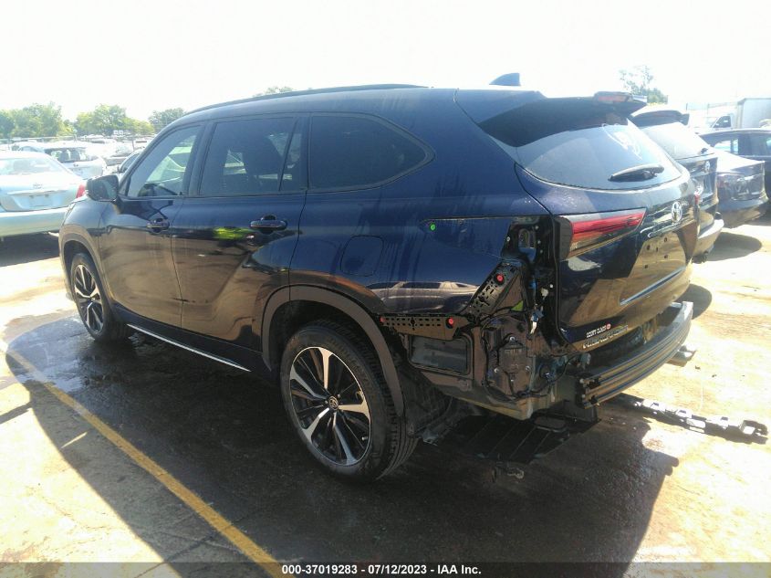 2021 TOYOTA HIGHLANDER XSE - 5TDLZRAH8MS044083