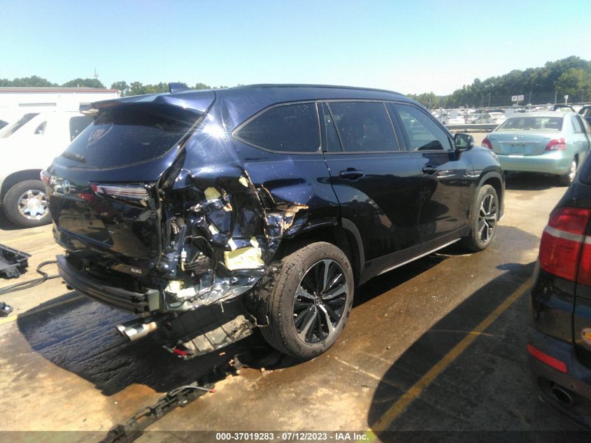 2021 TOYOTA HIGHLANDER XSE - 5TDLZRAH8MS044083