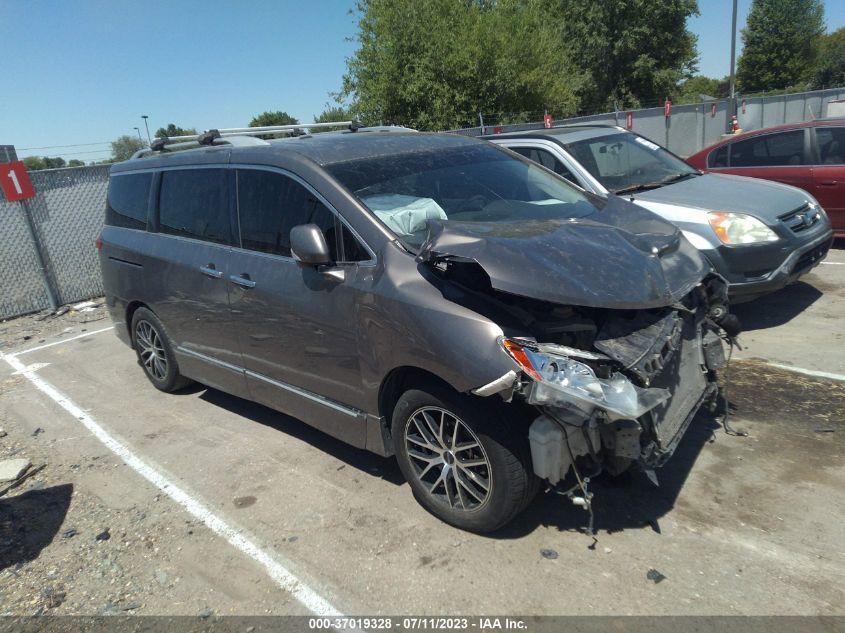2014 NISSAN QUEST SL - JN8AE2KPXE9106443
