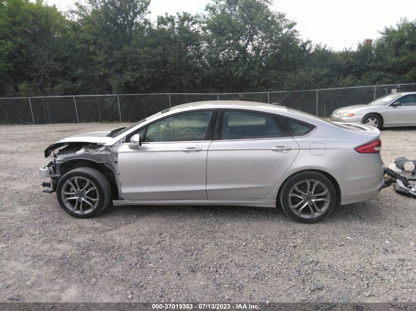 2017 FORD FUSION SE - 3FA6P0HD2HR395331