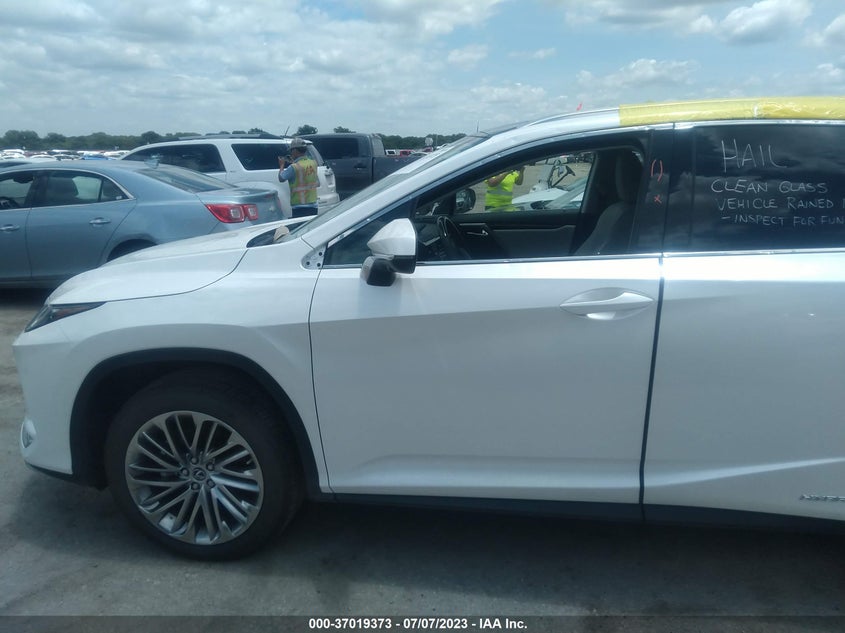 VIN 2T2JGMDA7NC085146 2022 LEXUS RX 450H