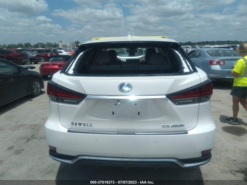 VIN 2T2JGMDA7NC085146 2022 LEXUS RX 450H