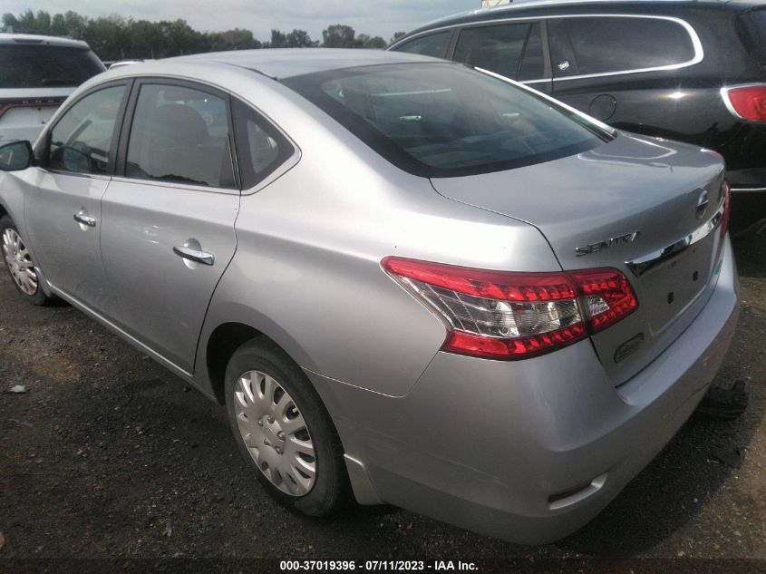 2014 NISSAN SENTRA S/FE+ S/SV/FE+ SV/SR/SL - 3N1AB7AP2EY238841