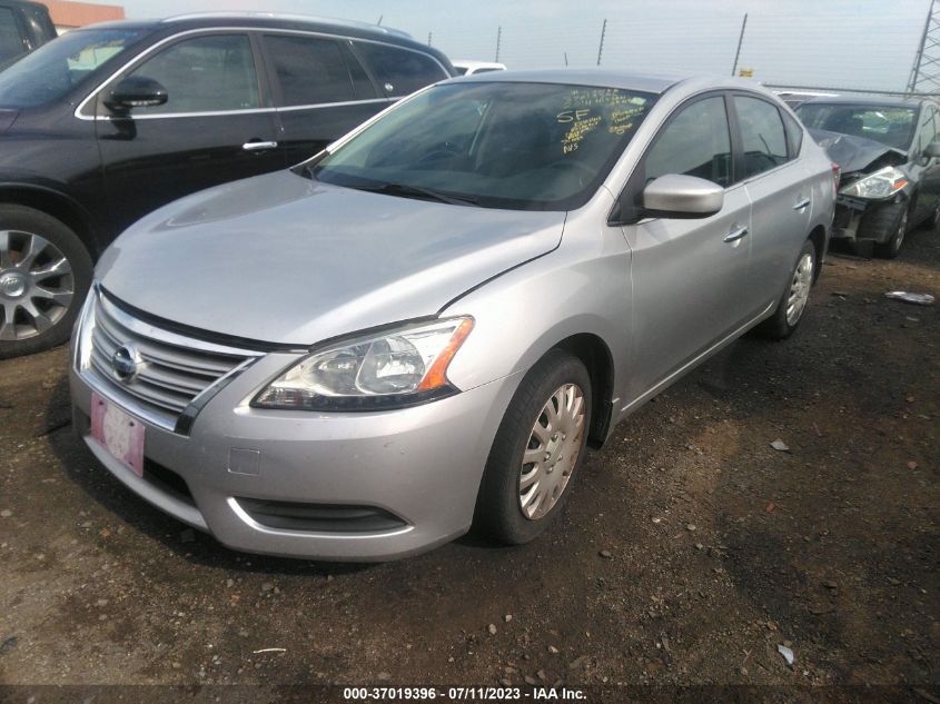 2014 NISSAN SENTRA S/FE+ S/SV/FE+ SV/SR/SL - 3N1AB7AP2EY238841