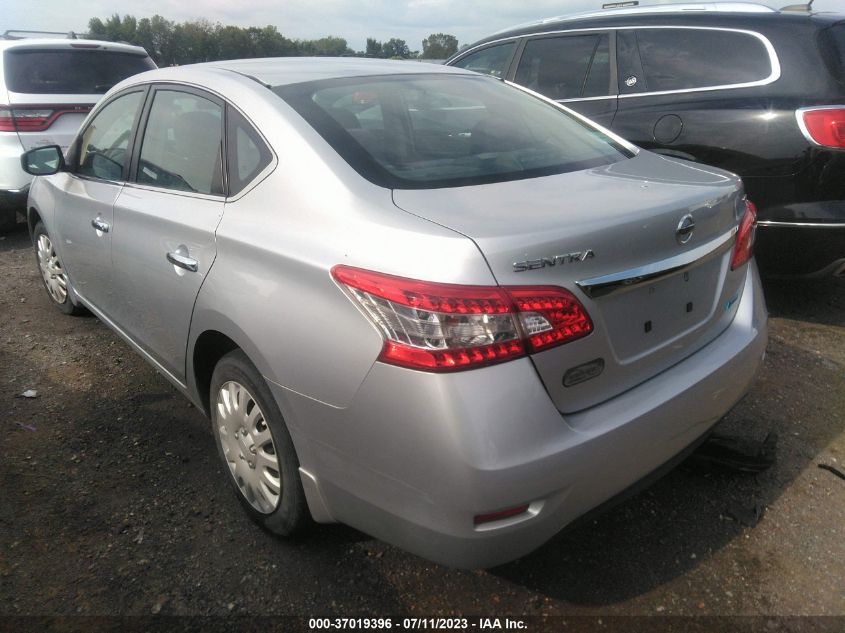 2014 NISSAN SENTRA S/FE+ S/SV/FE+ SV/SR/SL - 3N1AB7AP2EY238841