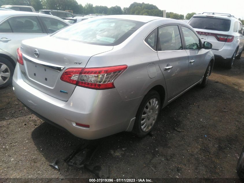 2014 NISSAN SENTRA S/FE+ S/SV/FE+ SV/SR/SL - 3N1AB7AP2EY238841