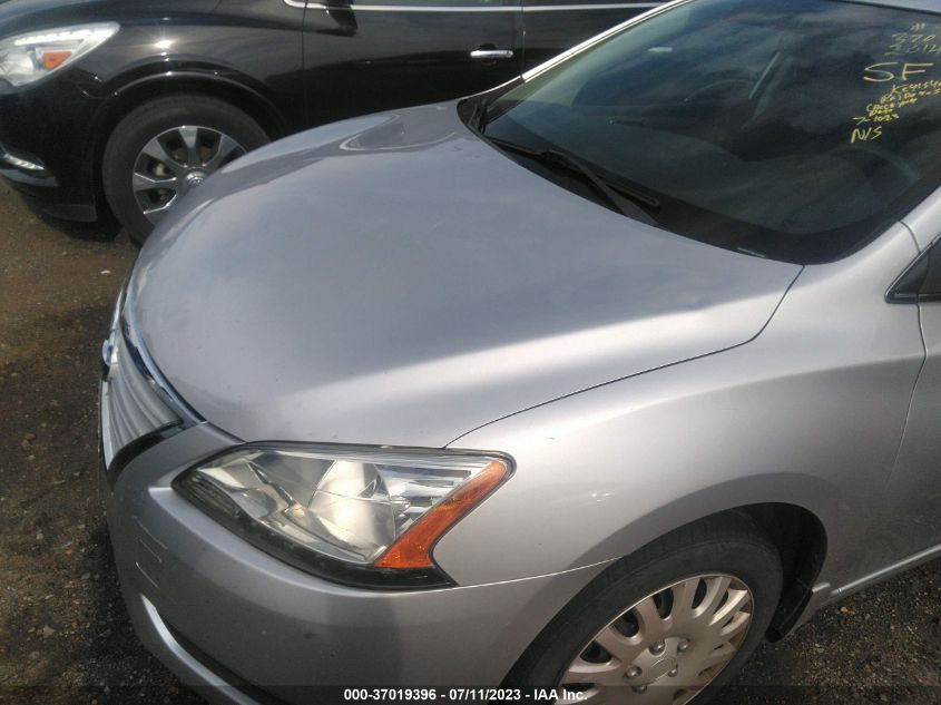 2014 NISSAN SENTRA S/FE+ S/SV/FE+ SV/SR/SL - 3N1AB7AP2EY238841