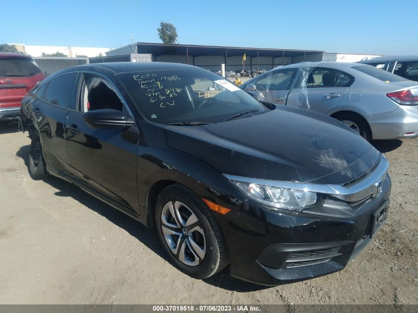 VIN 2HGFC2F55GH555470 2016 HONDA CIVIC SEDAN no.1