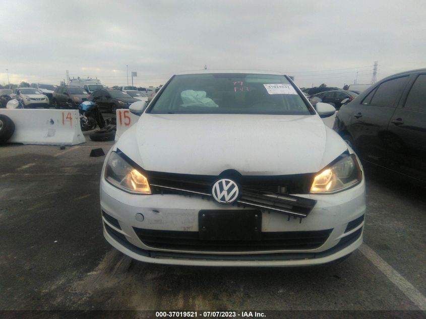 2015 VOLKSWAGEN GOLF TDI - 3VW2A7AU2FM047405