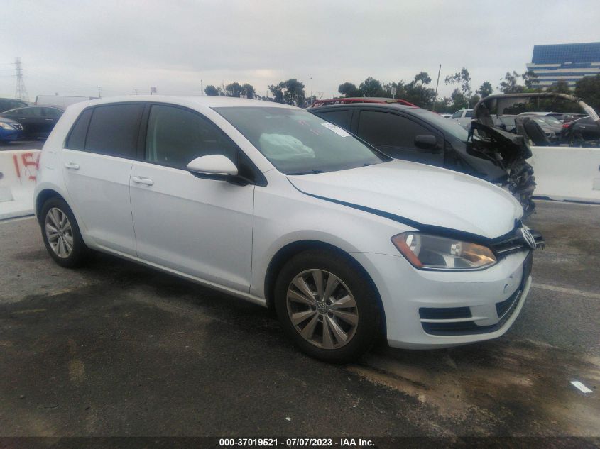 2015 VOLKSWAGEN GOLF TDI - 3VW2A7AU2FM047405