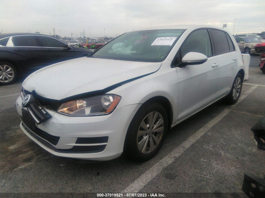 2015 VOLKSWAGEN GOLF TDI - 3VW2A7AU2FM047405