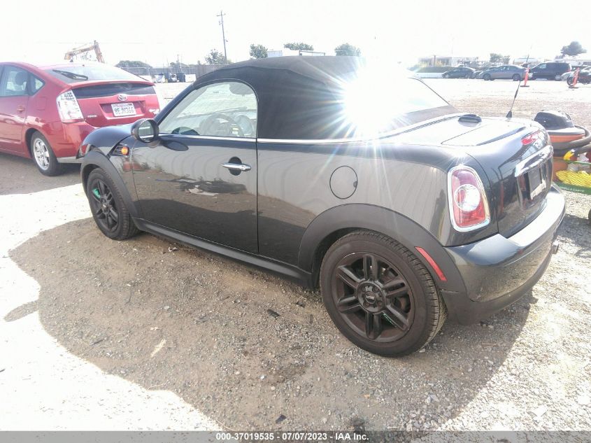 2013 MINI COOPER ROADSTER - WMWSY1C51DT625412