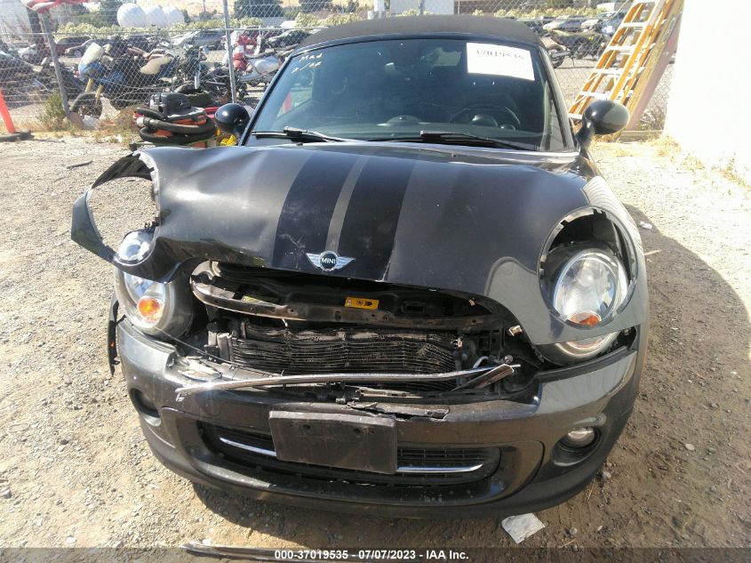 2013 MINI COOPER ROADSTER - WMWSY1C51DT625412