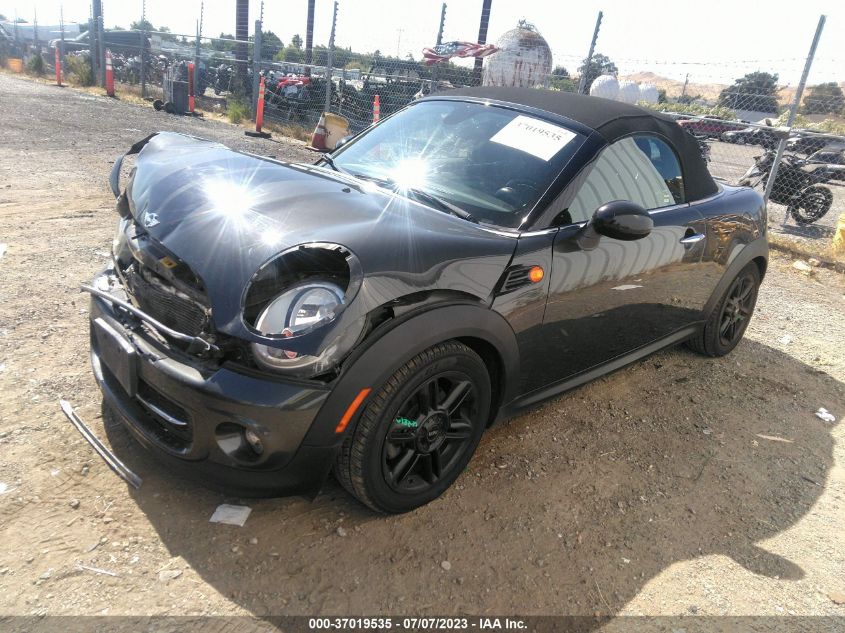 2013 MINI COOPER ROADSTER - WMWSY1C51DT625412