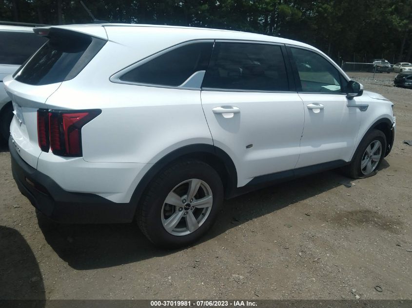 2022 KIA SORENTO LX - 5XYRGDLC9NG084059