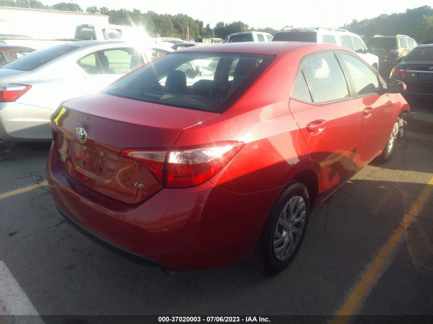 2017 TOYOTA COROLLA L/LE/XLE/SE - 2T1BURHE8HC884854