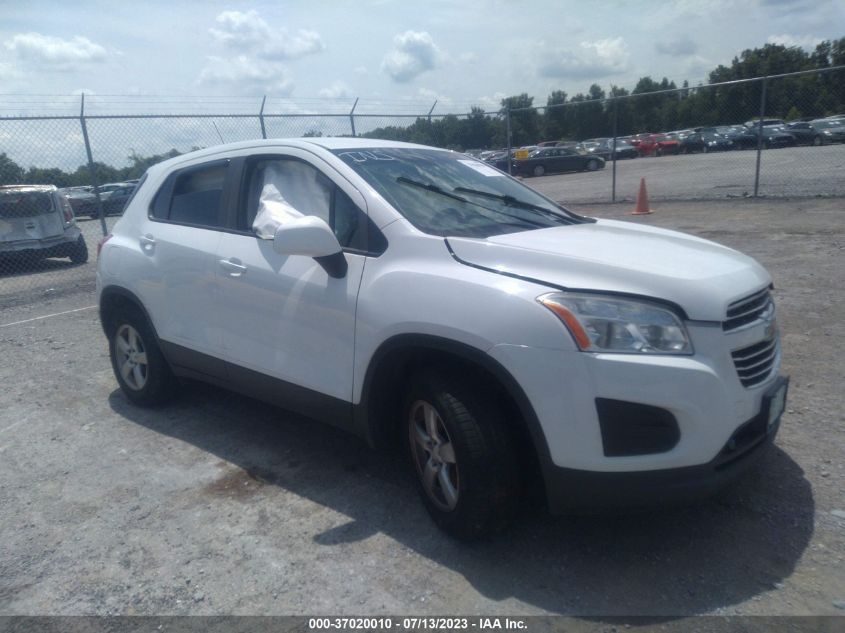 2016 CHEVROLET TRAX LS - 3GNCJNSB9GL278566