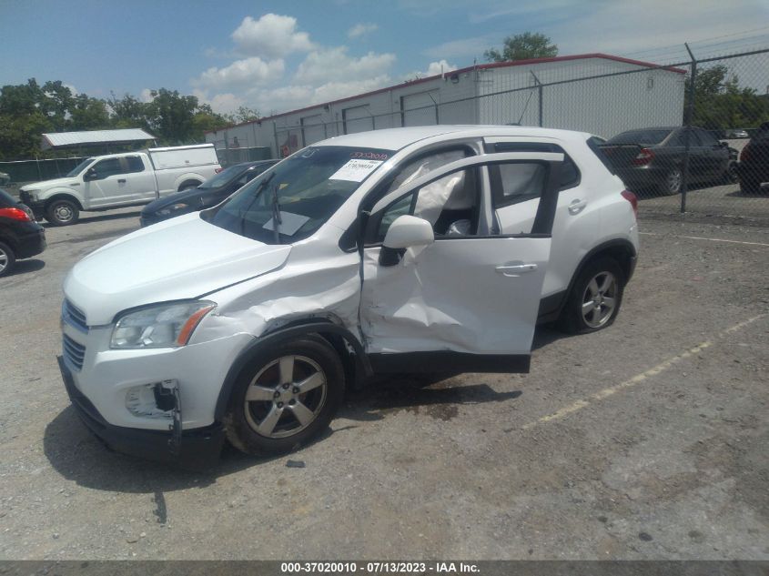 2016 CHEVROLET TRAX LS - 3GNCJNSB9GL278566