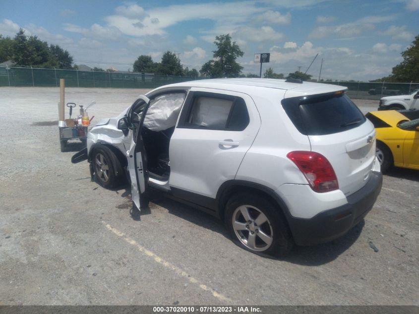 2016 CHEVROLET TRAX LS - 3GNCJNSB9GL278566
