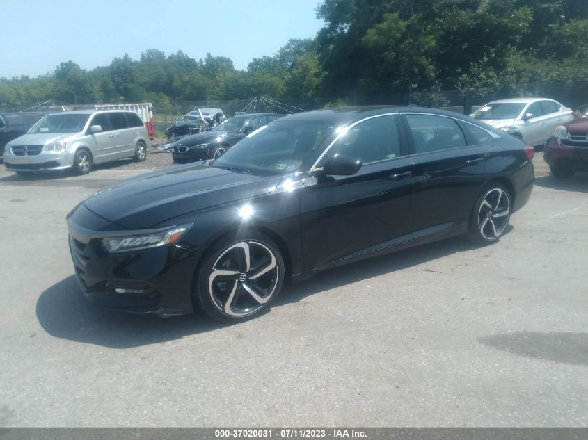 2020 HONDA ACCORD SEDAN SPORT - 1HGCV1F32LA153467