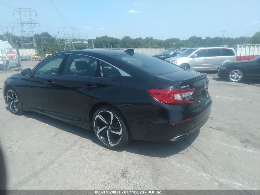 2020 HONDA ACCORD SEDAN SPORT - 1HGCV1F32LA153467