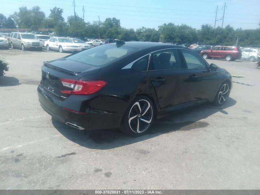2020 HONDA ACCORD SEDAN SPORT - 1HGCV1F32LA153467