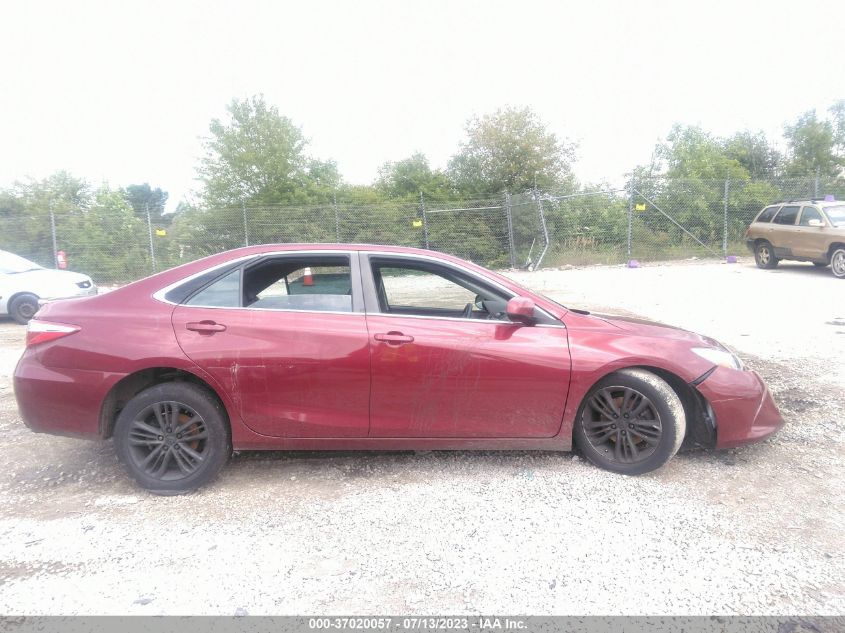 2017 TOYOTA CAMRY XLE/SE/LE/XSE - 4T1BF1FK9HU711069