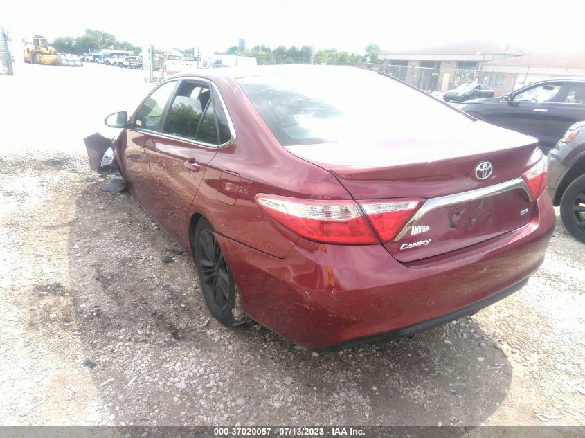 2017 TOYOTA CAMRY XLE/SE/LE/XSE - 4T1BF1FK9HU711069