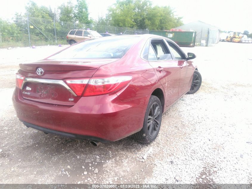 2017 TOYOTA CAMRY XLE/SE/LE/XSE - 4T1BF1FK9HU711069
