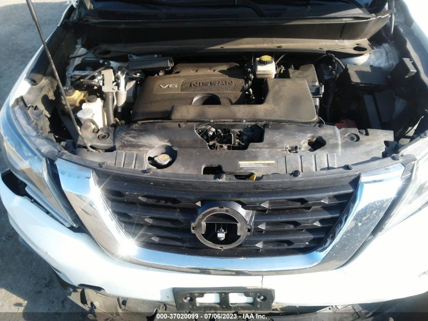 2017 NISSAN PATHFINDER S/SV/SL/PLATINUM - 5N1DR2MM1HC668038