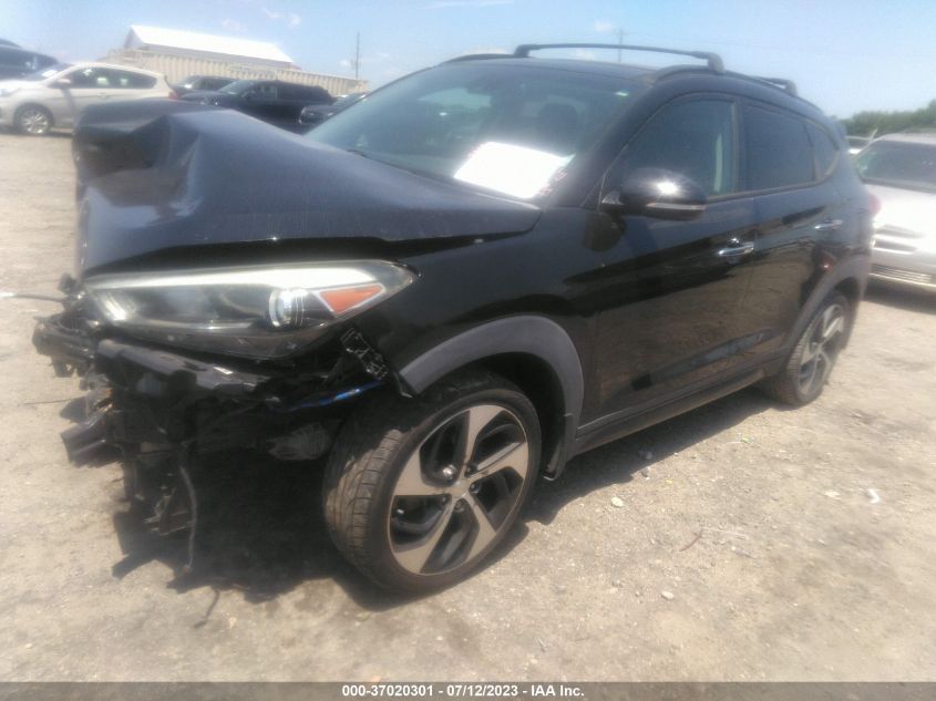 2016 HYUNDAI TUCSON LIMITED/SPORT AND ECO/SE - KM8J33A29GU045532