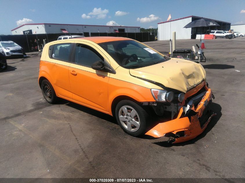 2013 CHEVROLET SONIC LS - 1G1JA6SH1D4122137