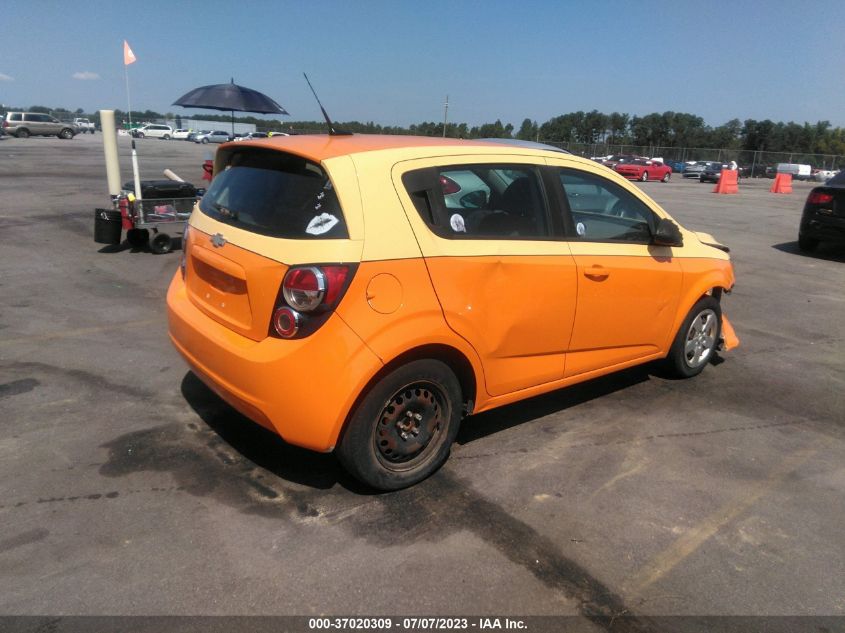 2013 CHEVROLET SONIC LS - 1G1JA6SH1D4122137