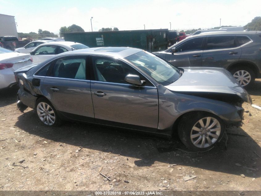 2013 AUDI A4 PREMIUM - WAUAFAFL6DA161864