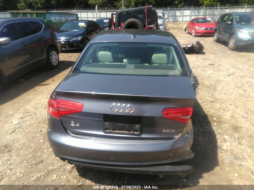 2013 AUDI A4 PREMIUM - WAUAFAFL6DA161864