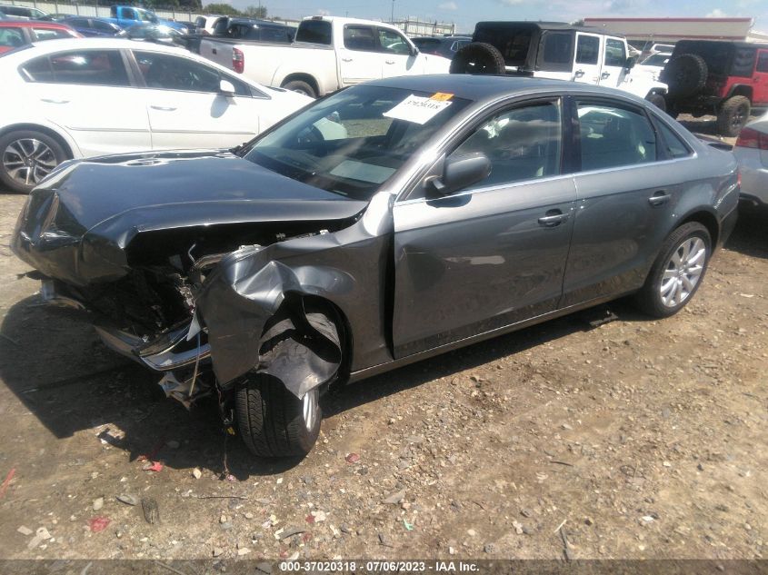 2013 AUDI A4 PREMIUM - WAUAFAFL6DA161864