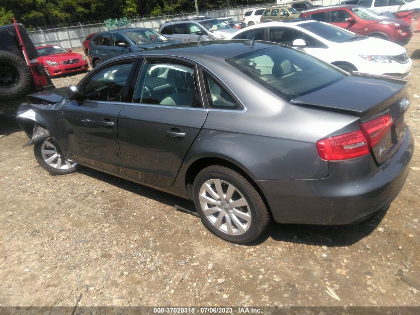 2013 AUDI A4 PREMIUM - WAUAFAFL6DA161864