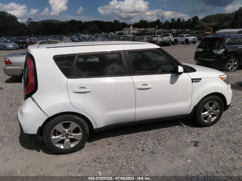 2017 KIA SOUL BASE - KNDJN2A24H7420848