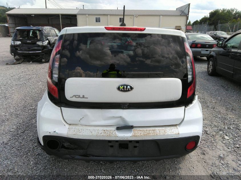 2017 KIA SOUL BASE - KNDJN2A24H7420848