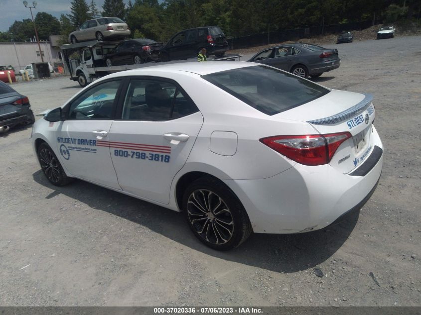 2015 TOYOTA COROLLA L/LE/S/S PLUS/LE PLUS - 2T1BURHE6FC480920