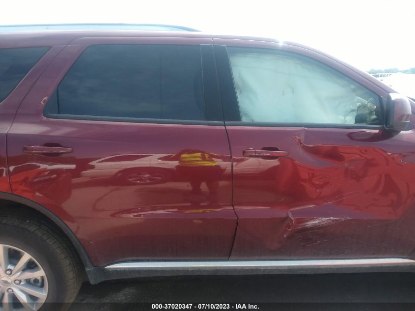 2022 DODGE DURANGO SXT - 1C4RDJAG7NC222876