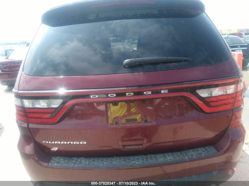 2022 DODGE DURANGO SXT - 1C4RDJAG7NC222876