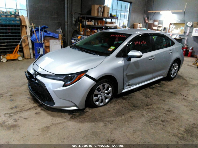 2021 TOYOTA COROLLA LE - 5YFEPMAE1MP218544