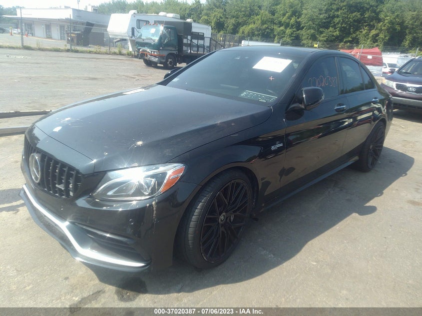 VIN 55SWF6EB0HU210597 2017 MERCEDES-BENZ C-CLASS AMG C 43